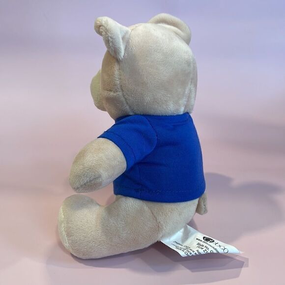 Toronto Maple Leafs Cream Teddy Bear for Baby Excellent Condition 7” tall EUC - Picture 4 of 6